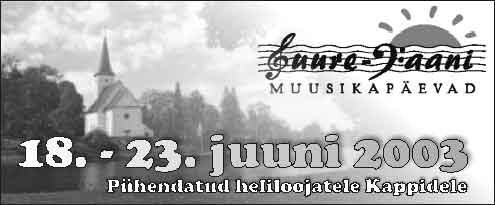 Muusikapäevade logo