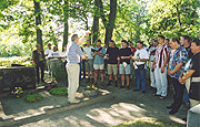 V Suure-Jaani Kesksuve Muusikafestival RAM-i mehed Mart Saare haual